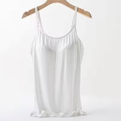 Débardeur Allaitement - NursingTank™ - Blanc - Maman Voila