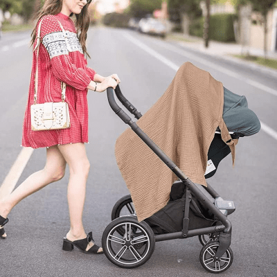 Cape d'allaitement - BreastfeedingCover™ - Beige - mamanvoila