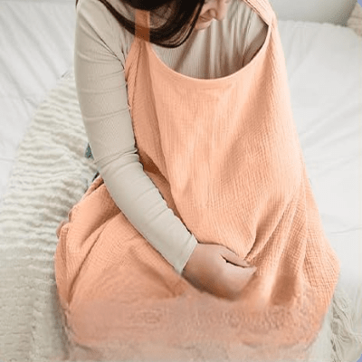 Cape d'allaitement - BreastfeedingCover™ - Peche - mamanvoila