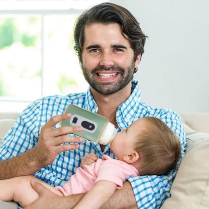 chauffe biberon papa bebe