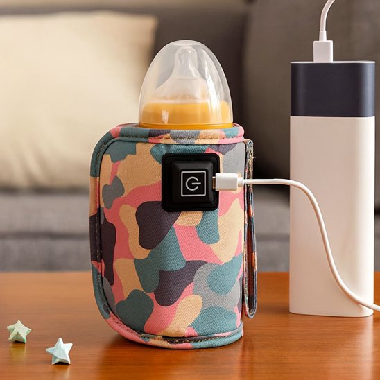chauffe biberon portable usb rechargeable 
