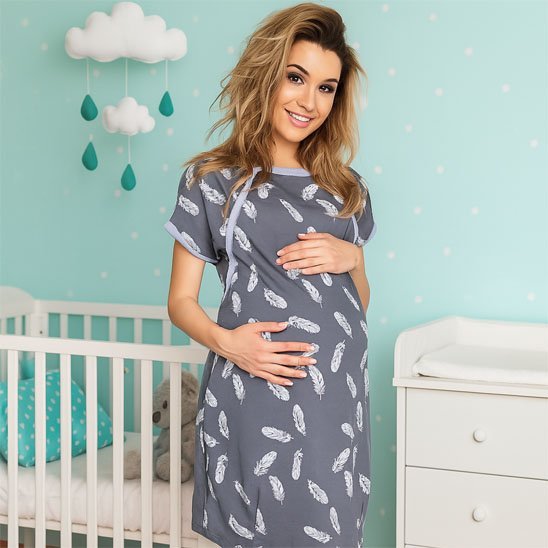 CHEMISE DU NUIT ALLAITEMENT - Beauté ™ - Maman Voila