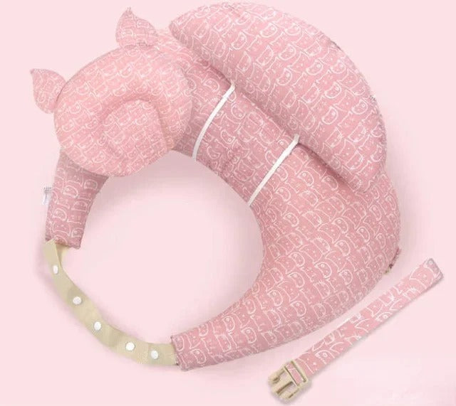 coussin allaitement rose bebe easy