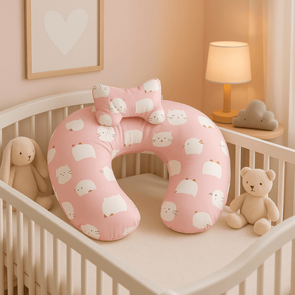 coussin dallaitement detente rose