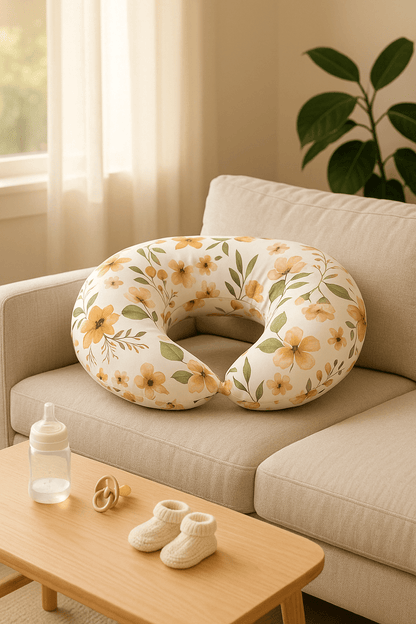 COUSSIN D'ALLAITEMENT - NursingPillow™ Floral - Maman Voila