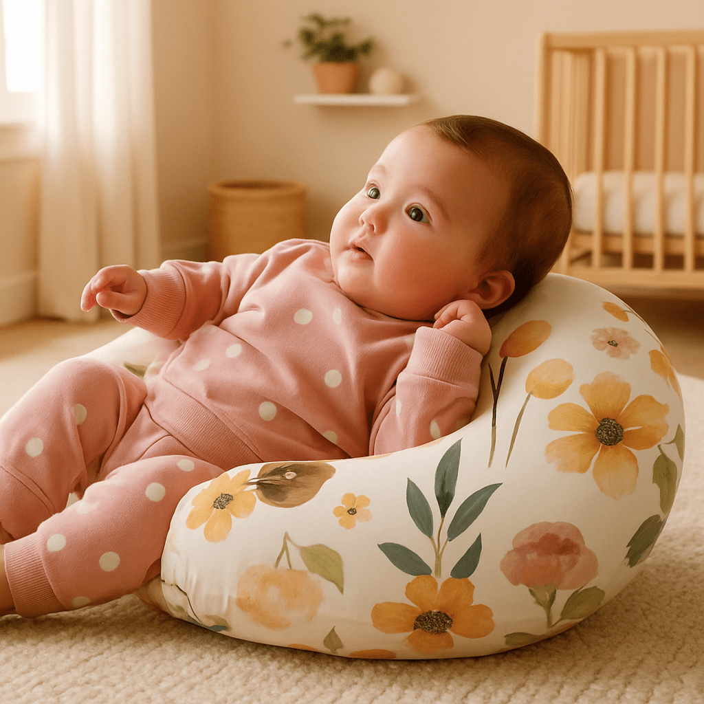 COUSSIN D'ALLAITEMENT - NursingPillow™ Floral - Maman Voila