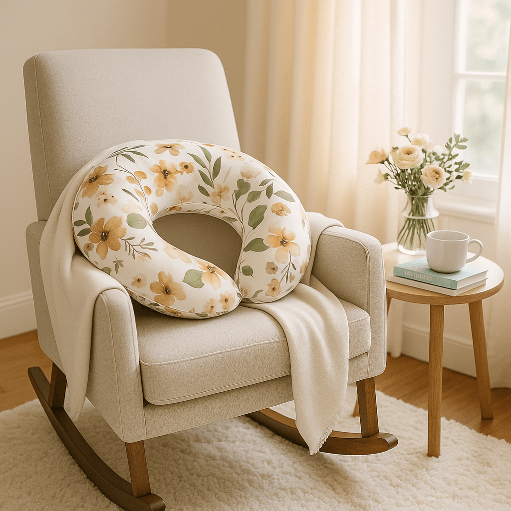 COUSSIN D'ALLAITEMENT - NursingPillow™ Floral - Maman Voila