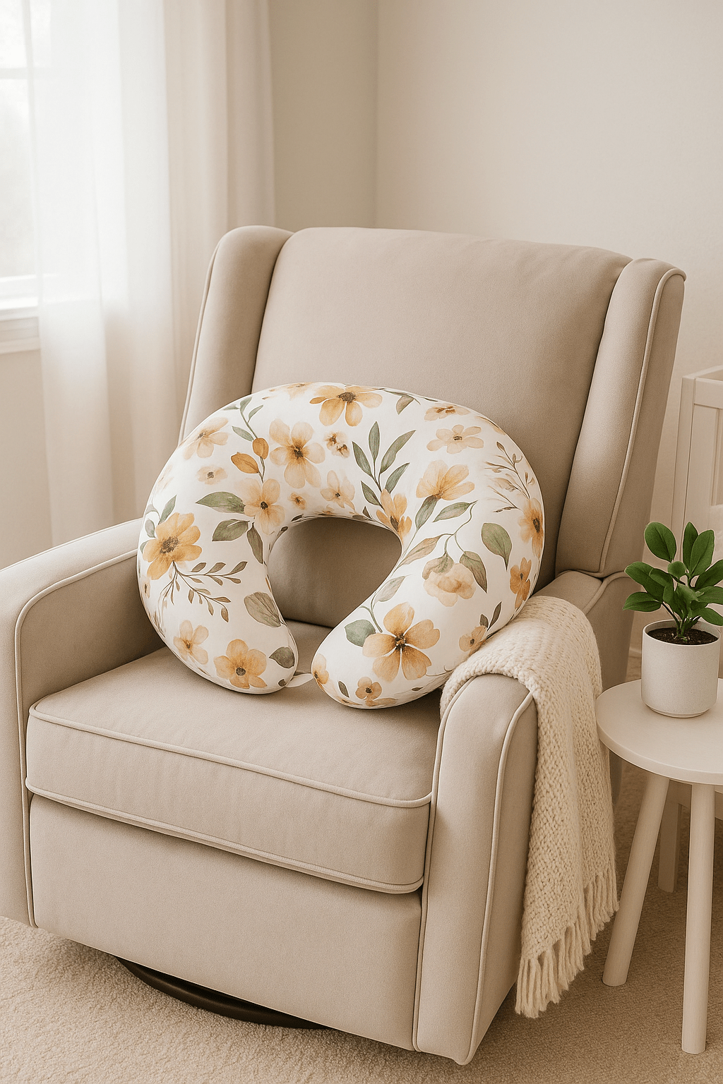 COUSSIN D'ALLAITEMENT - NursingPillow™ Floral - Maman Voila
