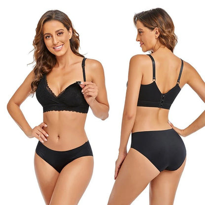 soutien gorge d allaitement mom noir