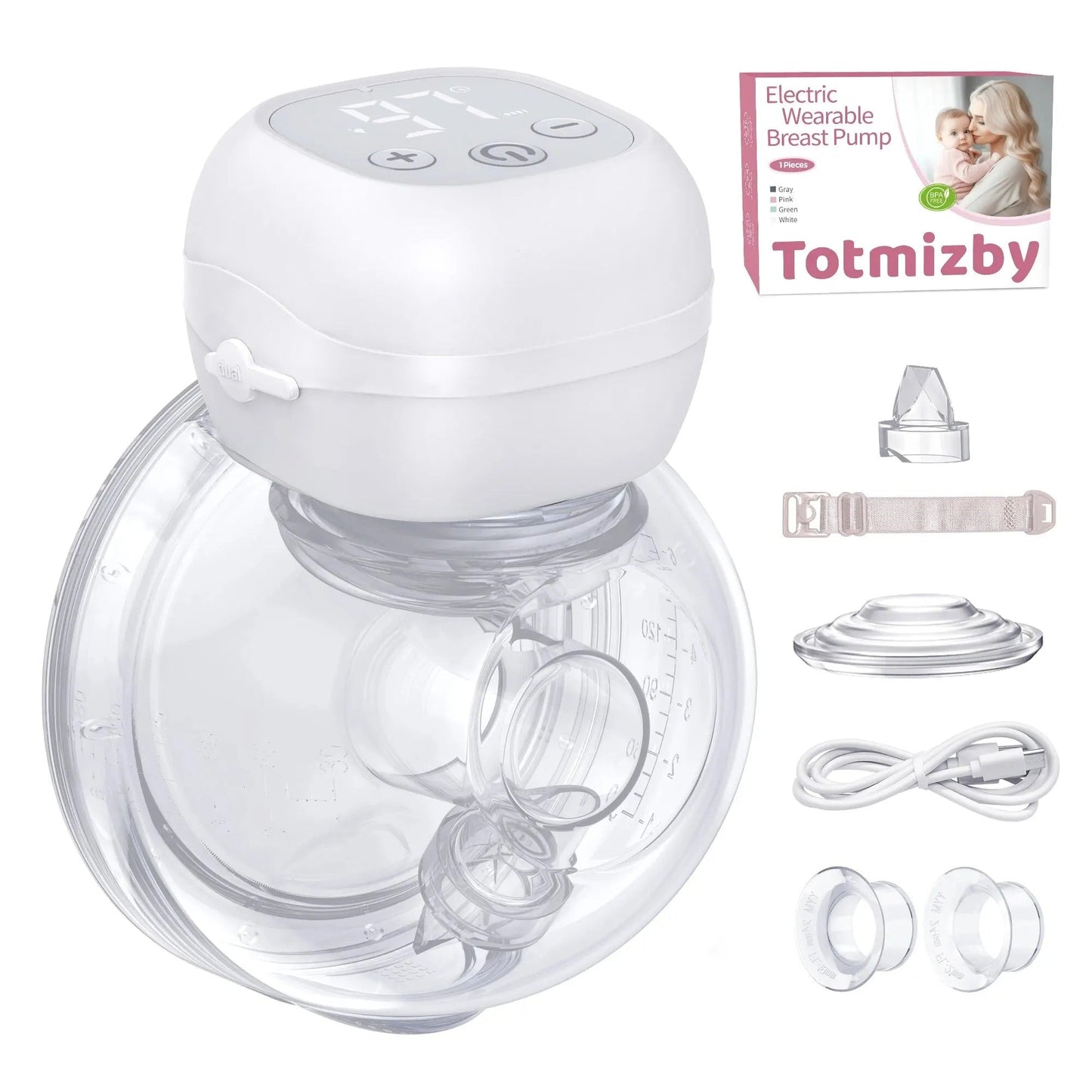 tire lait electrique autonomie blanc