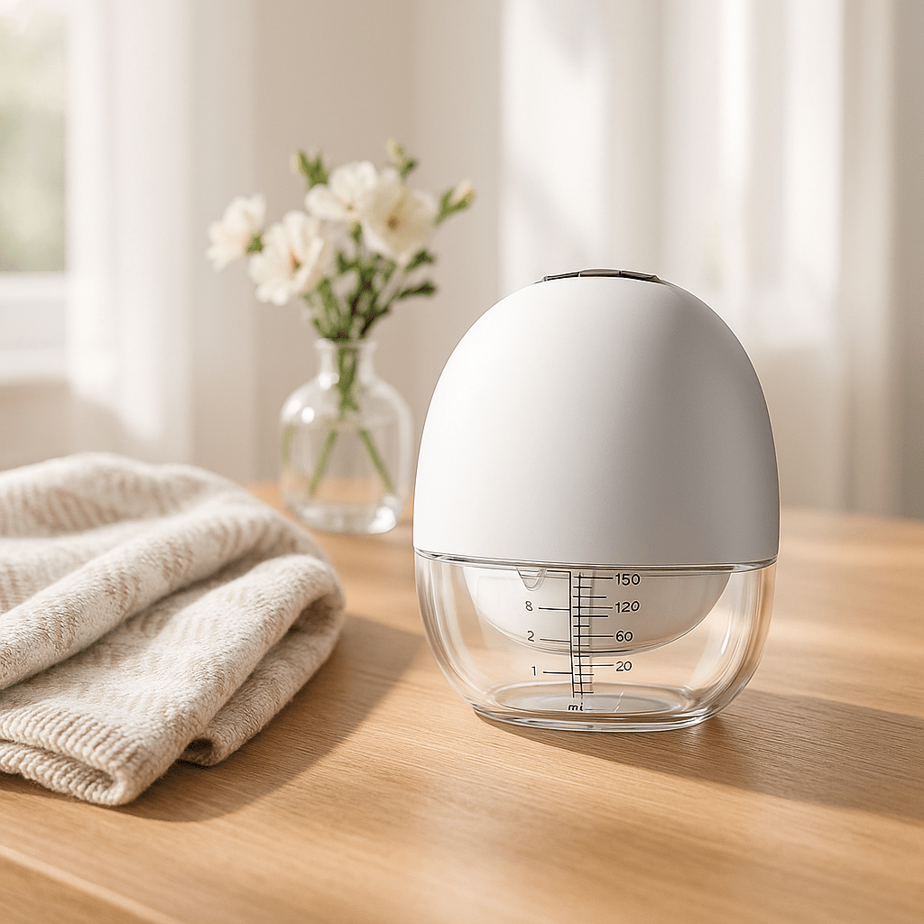 tire lait electrique invisible main libre