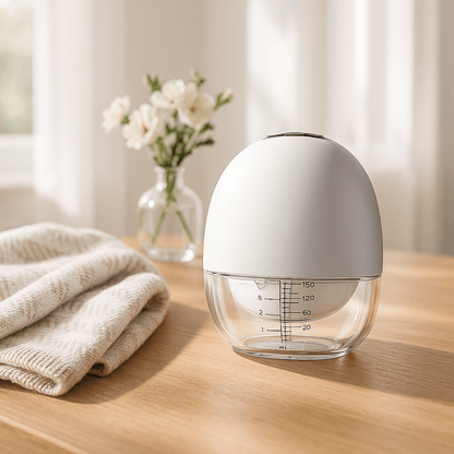 tire lait electrique invisible main libre