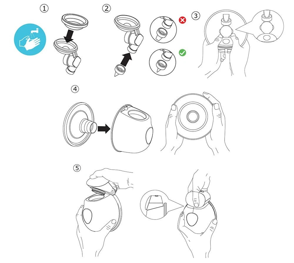 tire lait electrique legerete lavage facile