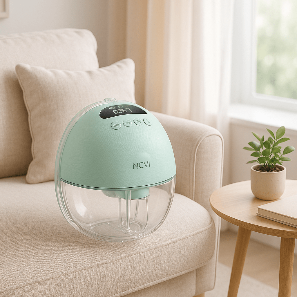 tire lait electrique portable vert