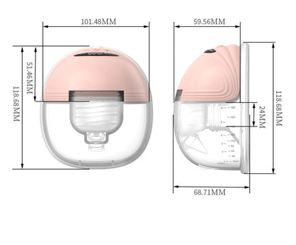 tire lait electrique ultra silencieux mesure